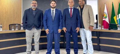 Ramão Valdir é eleito pela terceira vez presidente da Câmara de Antônio João e marca fato inédito na história do município