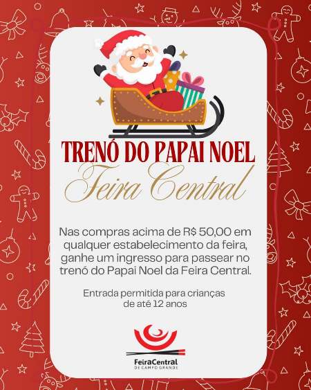 Feira Central abre em dias especiais para compras de Natal em Campo Grande