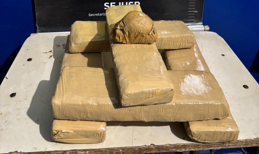 Foragido da Justiça é recapturado pelo DOF com droga que seria levada para aldeia indígena