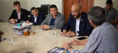 Gestão Municipal recebe vereadores de Ponta Porã e participa de agenda institucional na Câmara de Porto Murtinho