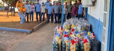SAAE Bela Vista realiza entrega de cestas básicas de Natal aos colaboradores