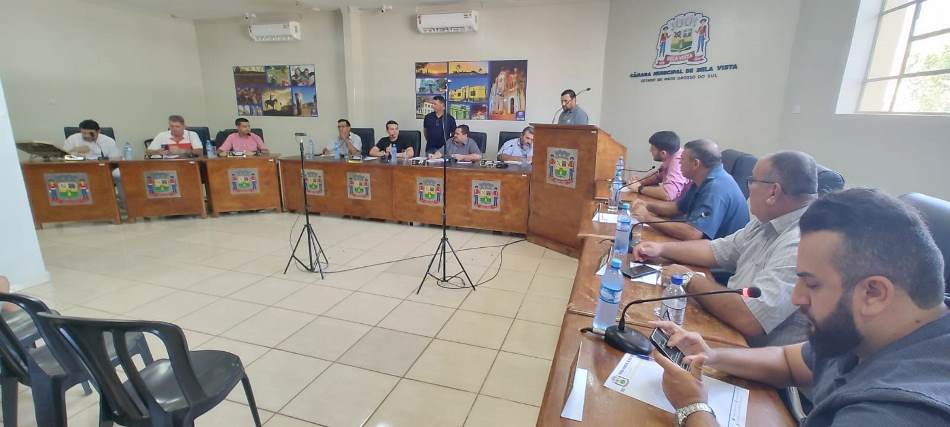 Câmara de Bela Vista aprova PPA e orçamento de R$ 190 milhões para 2026