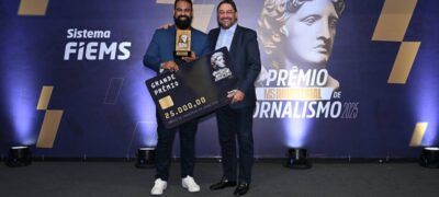 Jornal O Estado é o grande vencedor do Prêmio MS Industrial de Jornalismo 2025