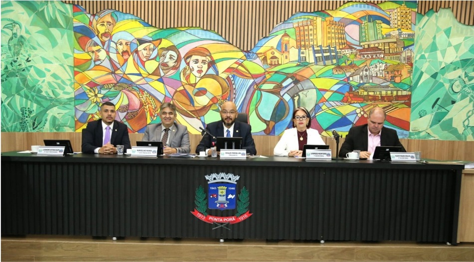 Câmara de Ponta Porã vota orçamento e elege Mesa Diretora 2026
