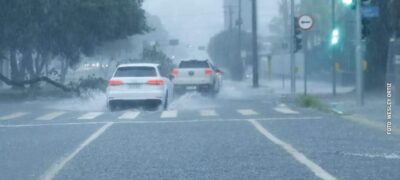 Tempestades com ventos de 100 km/h e queda de granizo dará trégua a calorão de MS