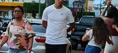 Jogador do Mirassol é visto no centro de Ponta Porã durante férias