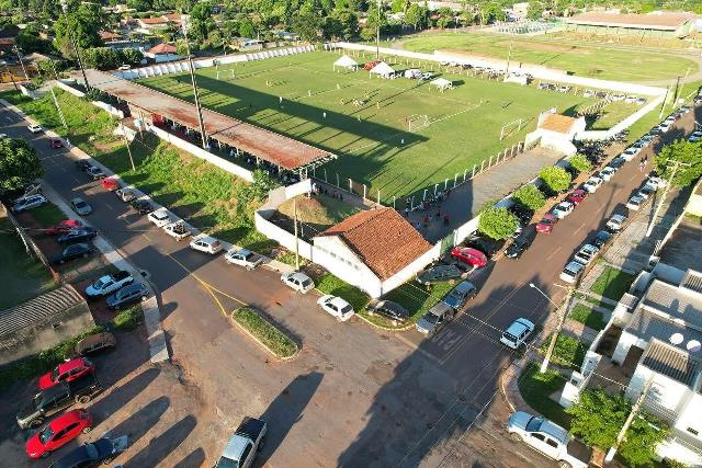 Reforma do Estádio Otávio Fontoura tem início e promete gramado de alto padrão em Bela Vista