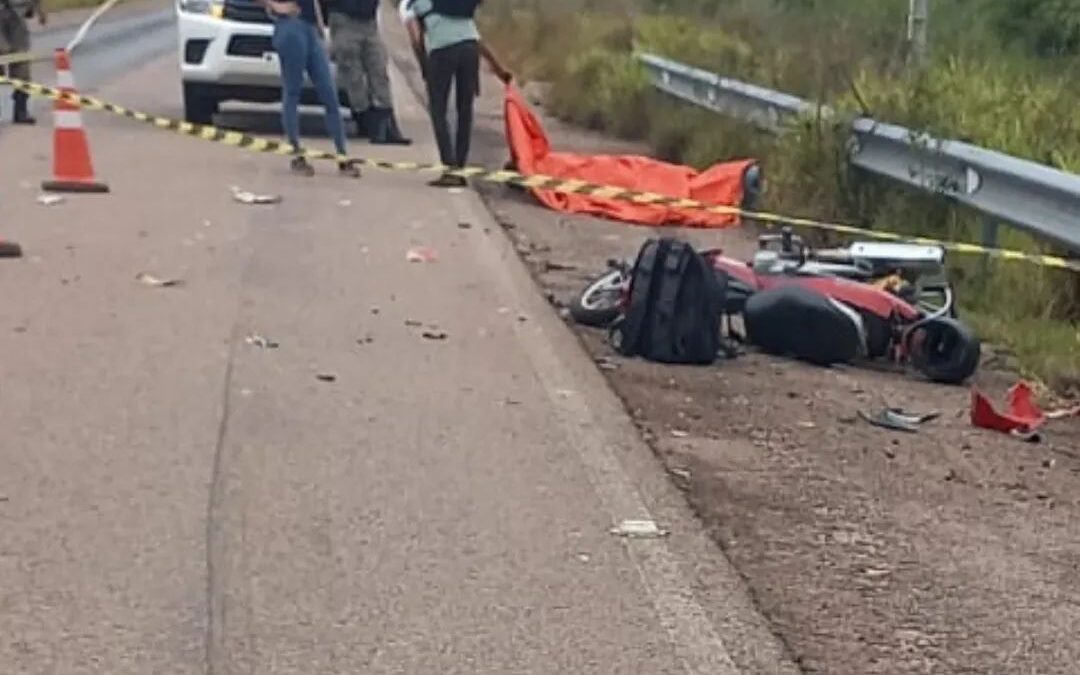 Bella Vista Norte: Motociclista morre após ser atingido por caminhonete na Rodovia PY08