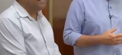 Prefeito Eduardo Campos visita presidente da  Câmara Jelson Bernabé e reforça parceria institucional