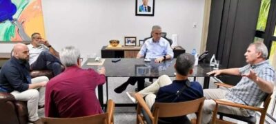 Paulo Corrêa faz reunião para tratar de medidas que organizem o trânsito no Parque dos Poderes durante obras na ALEMS