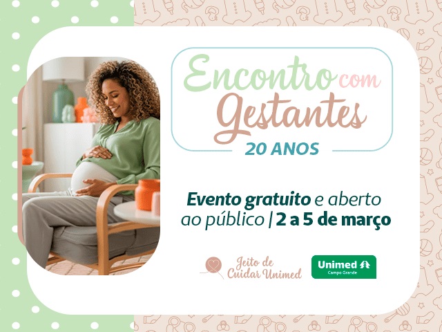 Cooperativa médica celebra 20 anos do Encontro com Gestantes, iniciativa que acolhe e informa famílias de toda a comunidade