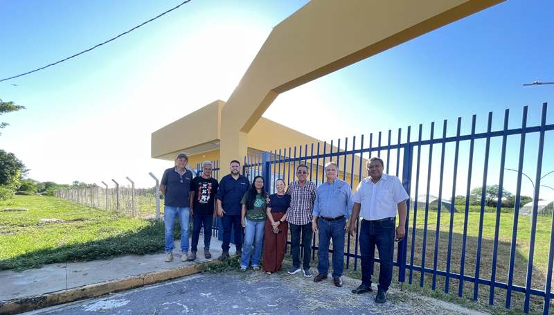 Prefeito Nelson Cintra recebe representantes da AGRAER e fortalece ações para o desenvolvimento agrário em Porto Murtinho