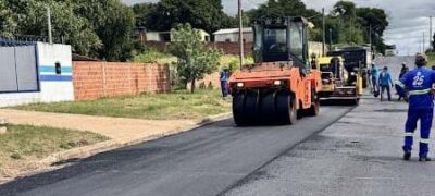 Caracol recebe novos recursos do senador Nelsinho Trad para recapeamento de ruas