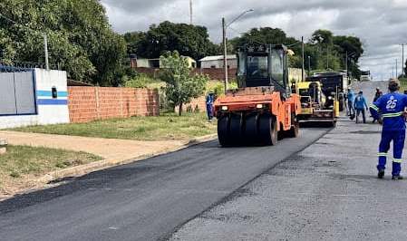 Caracol recebe novos recursos do senador Nelsinho Trad para recapeamento de ruas