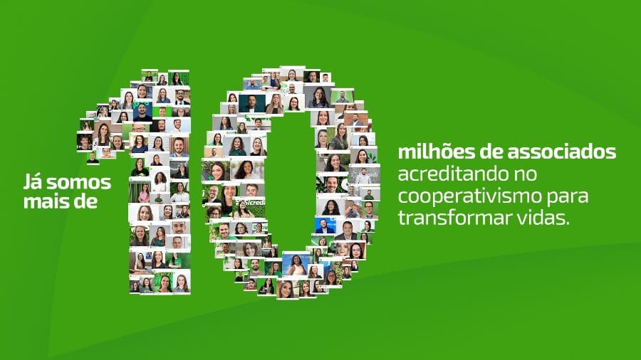 Sicredi chega a 10 milhões de associados em todo o Brasil