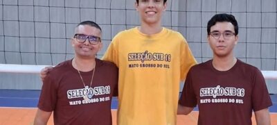 Atleta bela-vistense João Vitor é convocado para a Seleção Sul-Mato-Grossense de Vôlei