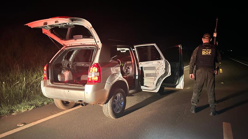 DOF recupera em Dourados veículo furtado no Rio Grande do Sul