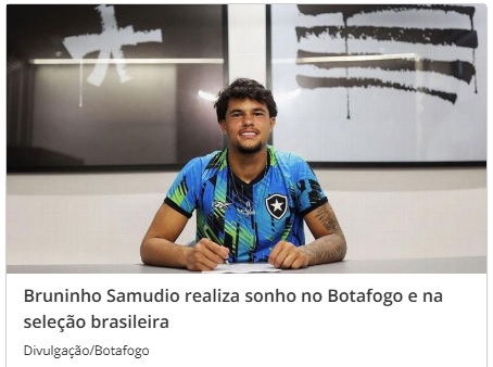 Bruno Samudio supera tragédia familiar e sonha com seleção: ‘Cobrança sempre foi grande’