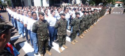 Pela 1ª vez na história, 108 mulheres ingressam como soldados nas Forças Armadas