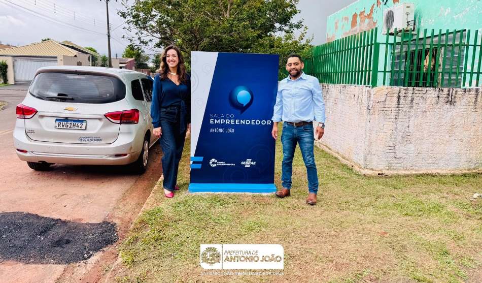 Antônio João inaugura Sala do Empreendedor para fortalecer economia local