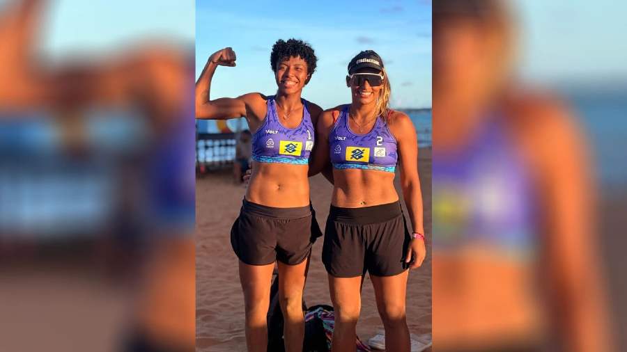 Campo-grandense Dayane Dias vence campeãs olímpicas no Brasileiro de Vôlei de Praia