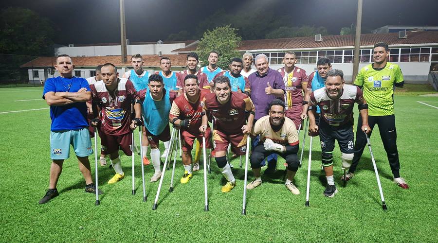 Em parceria com FFMS, clube de futebol de amputados de MS participa de quadrangular em Mogi Mirim/SP