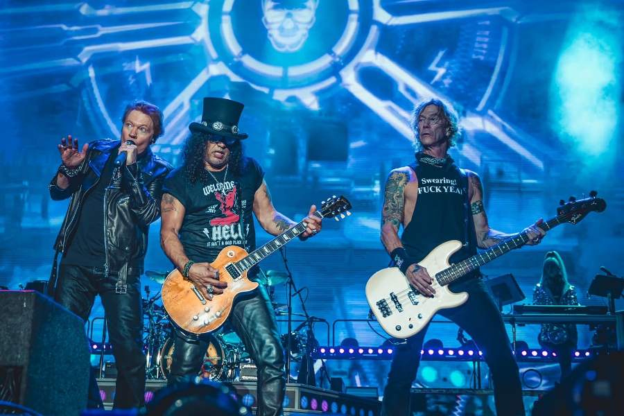 Falta um mês: Campo Grande se prepara para noite histórica com Guns N’ Roses