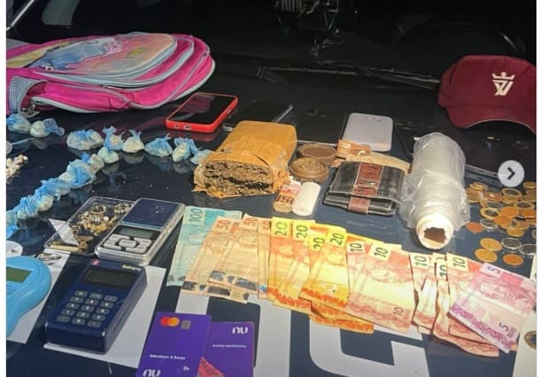 Policia Militar prende envolvidos por lesão corporal e tráfico de drogas