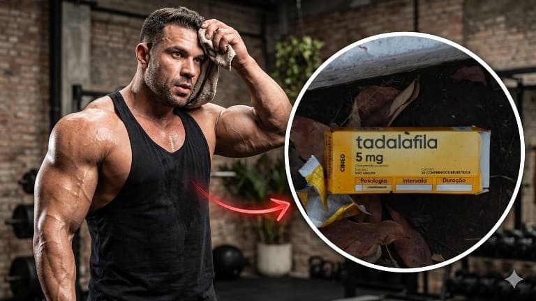 Musculação com tadalafila pode matar? Médico alerta sobre riscos após aumento do uso em MS