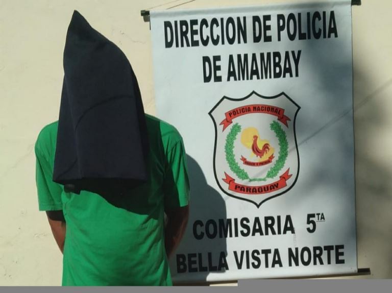 Jovem é preso após tentar incendiar casa com a mãe dentro em Bella Vista Norte