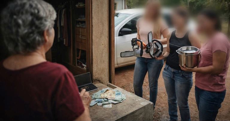 Bela Vista: Golpe da “vendedora” termina em furto de R$ 9 mil no Assentamento Barra do Ita