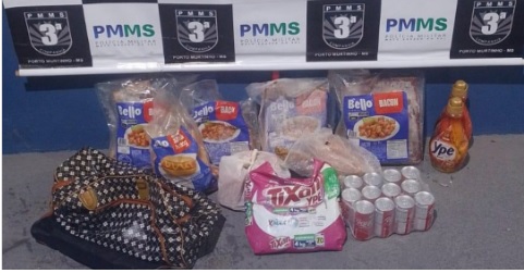 Suspeito é detido após tentativa de fuga e confessa furto a mercado em Porto Murtinho