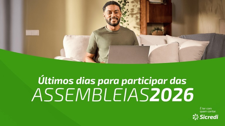 Assembleias da Sicredi Centro-Sul MS/BA entram na reta final e votação digital encerra dia 24 de abril