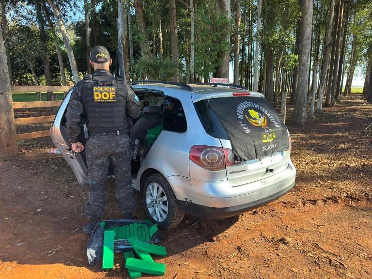 DOF apreende quase 100 quilos de maconha entre Caarapó e Amambai