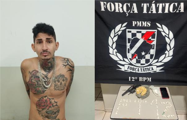 Acusado de matar estudante em Naviraí é preso pela PM