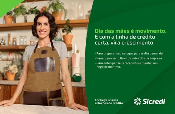 Dia das Mães evidencia força das mulheres empreendedoras com R$ 8,7 milhões liberados pela Sicredi Centro-Sul MS/BA