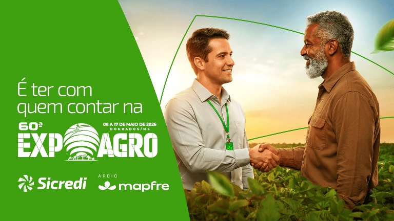 Sicredi Centro-Sul MS/BA estará com estrutura completa durante a Expoagro 2026