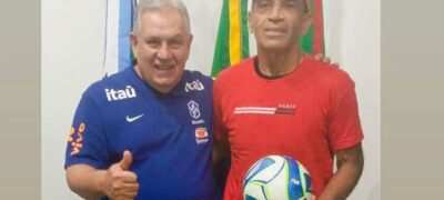 Parceria com a FFMS – Federação de Futebol de MS já distribuiu mais de 50 bolas de futebol em Bela Vista.
