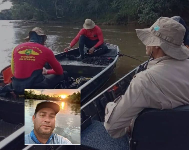 Corpo de guia de pesca desaparecido é encontrado no Rio Dourados