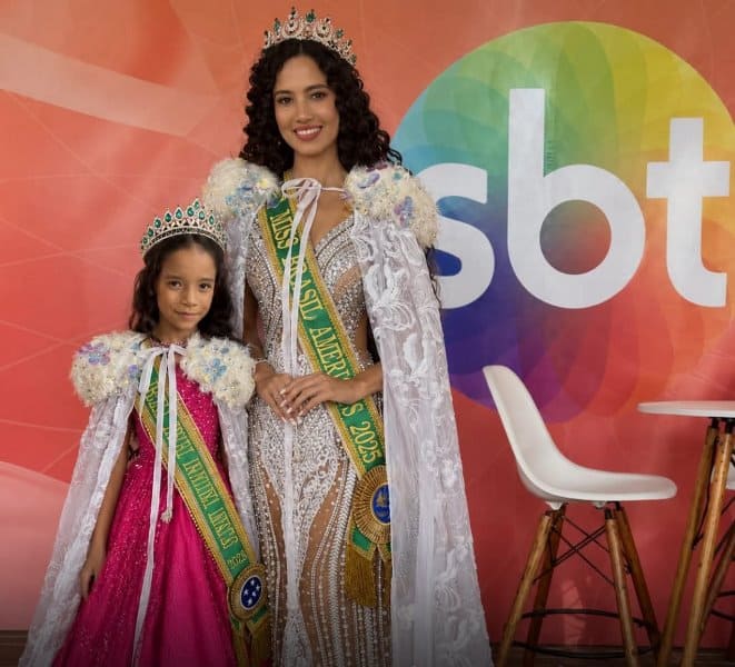 Irmãs de Bela Vista representam Mato Grosso do Sul no 1º Encontro Nacional de Misses durante a Expointer
