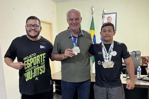 David Siqueira e Acássio Calixto, atletas de Caracol, participarão do Mundial de Jiu-Jitsu categorias Novatos e Master 2