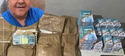 Ex-presidente de Câmara é preso com mais de R$ 100 mil e santinhos de deputado