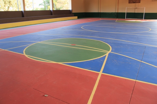 Ginásio de Esporte do Bairro Canaã recebe nova pintura