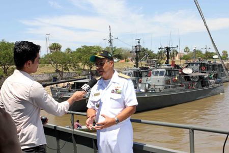 Porto Murtinho: Militares da Marinha e do Exército realizam “Operação Fronteira Sul”