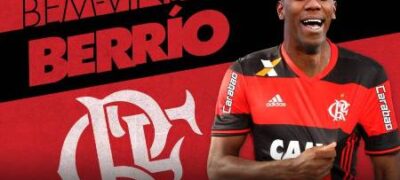 Berrío é anunciando oficialmente pelo Flamengo