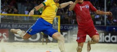 Brasil estreia contra o Taiti na busca pelo pentacampeonato na areia