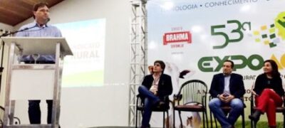 Conexão de MS com a politica de expansão de mercados é evidenciada em visita do Ministro a Expoagro