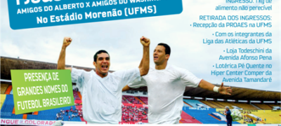 Estádio Morenão recebe jogo beneficente de ex-jogadores