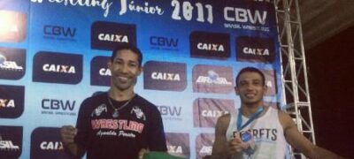 Atleta do Estado garante medalha de bronze no Brasileiro de Luta Olímpica