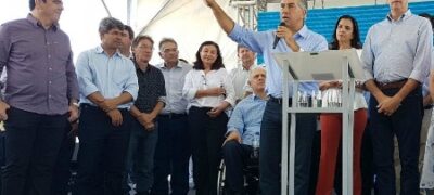Prefeito Hélio Peluffo recepciona governador nesta 6ª feira